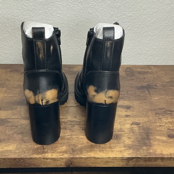 Steve Madden rivet black distressed booties - Picture 4 of 8